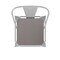 Flash Furniture 24" White Metal Counter Stool-Gray Poly Seat CH-31320-24GB-WH-PL2G-GG - alternate 8
